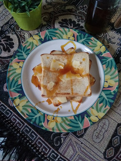 Foto resep Roti Bakar keju caramel