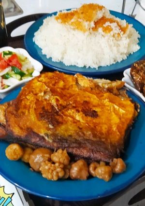 عکسی از دستور 💫ماهی خارو (شکم پر)💫