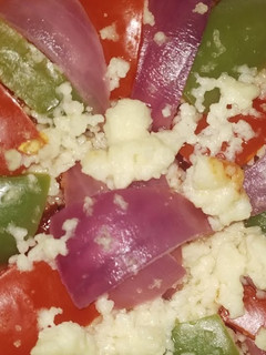 A picture of Wheat flour pizza recipe.