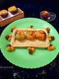 Instant Colorful halwa laddus