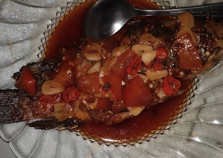 Resep Ikan mas simple Lezat