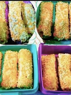 Foto resep Roti tawar isi pisang coklat