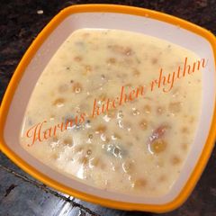 A picture of Chana dal kheer/payasam.