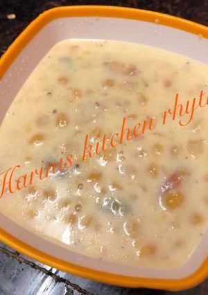 A picture of Chana dal kheer/payasam.
