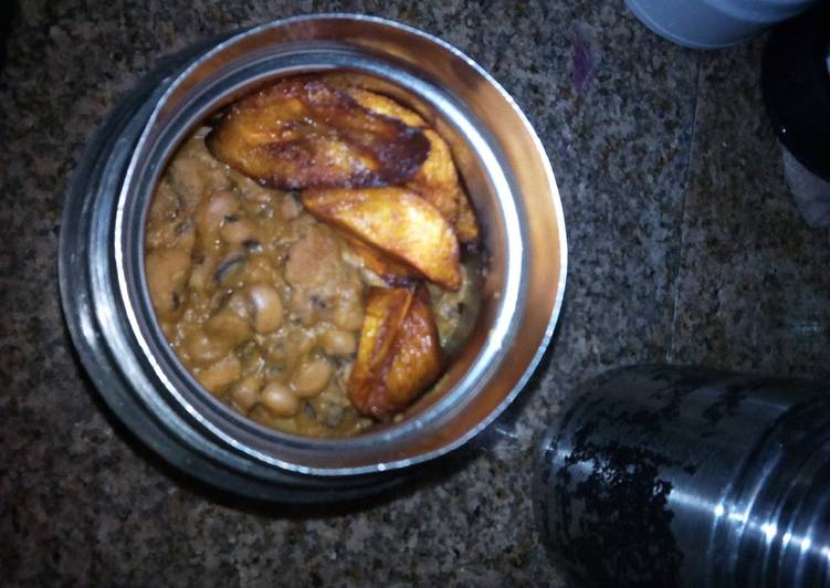Beans and plantain