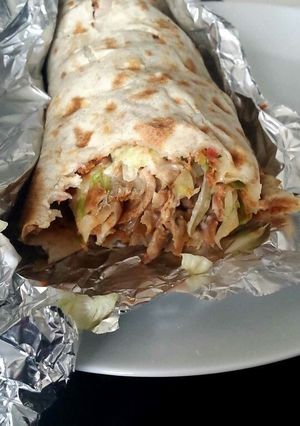 A picture of Shawarma.