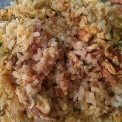A picture of Fish Biryani.