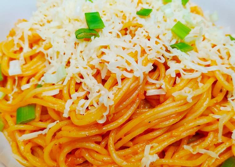 BIKIN NAGIH! Cara Membuat Spaghetti Bumbu Instant