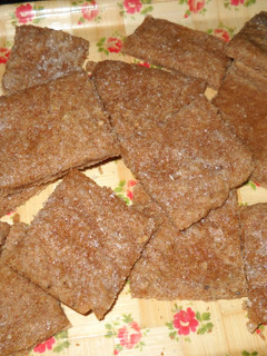 Una foto de Crackers azucaradas (galletitas integrales)