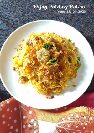 Foto resep Bijag(BihunJagung) PokCoy Bakso