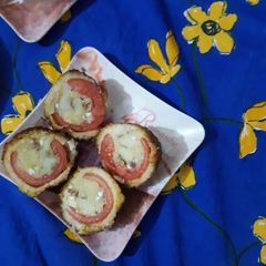 Tomato cutlets A picture of Tomato cutlets.