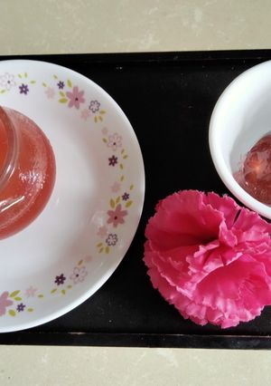 A picture of Homemade Karonda jelly.