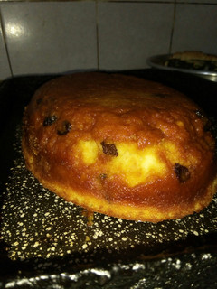 Una foto de Budín de pan fácil rápido y económico
