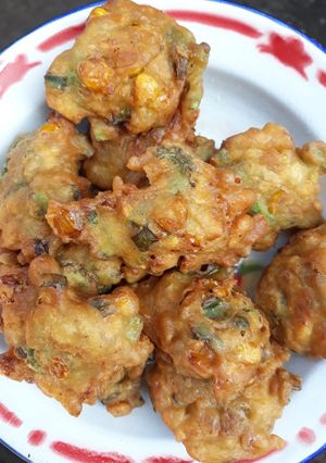 Foto resep Bakwan jagung pare