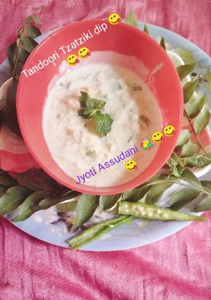 A picture of Tandoori Tzatziki dip.