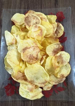 عکسی از دستور چیبس خونگی