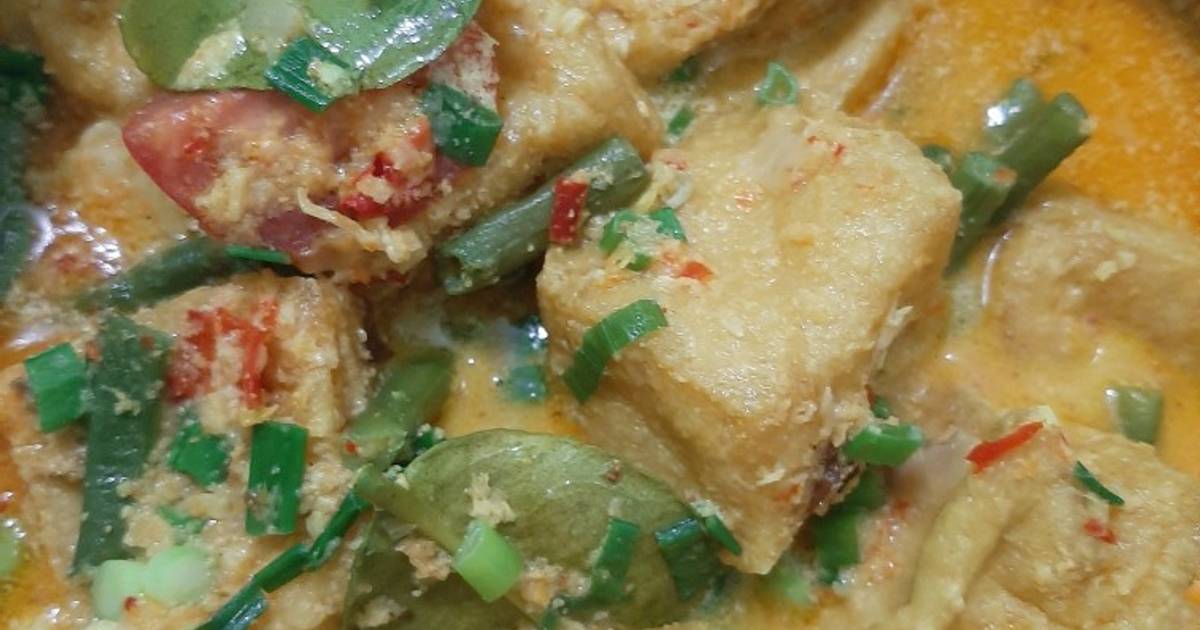 Resep Sayur Lodeh Tahu Kacang Panjang Oleh Anggi Setyo Cookpad