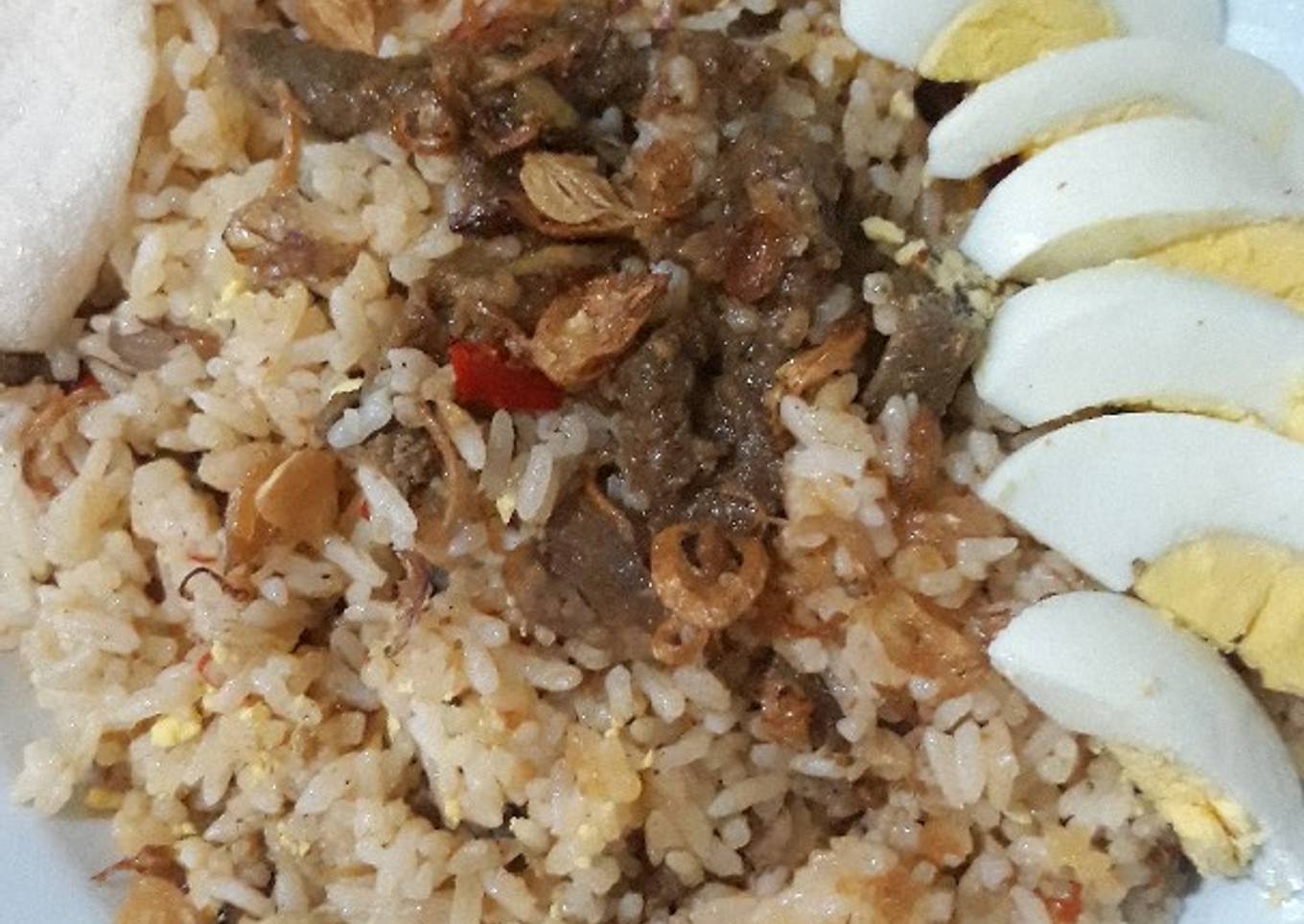 Nasi Goreng Rendang Sisa