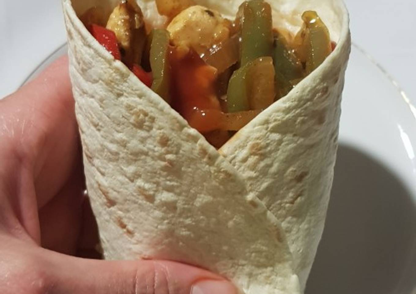 Fajitas de pollo