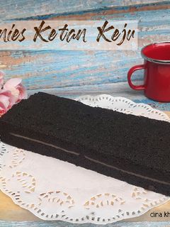 Foto resep Brownies Ketan Hitam Coklat Keju