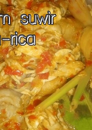 Foto resep Ayam suwir rica-rica