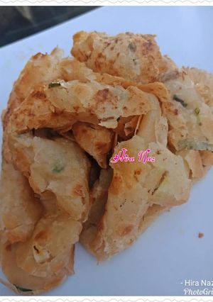 A picture of Green Garlic Paratha.