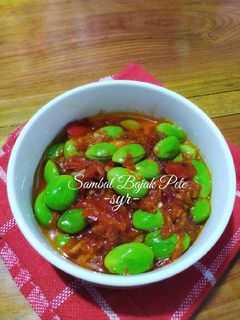 Foto resep Sambal bajak pete