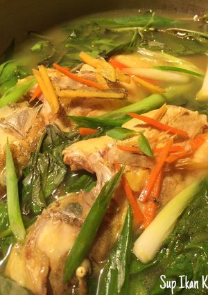 Foto resep Sup Ikan Kerapu Kemangi