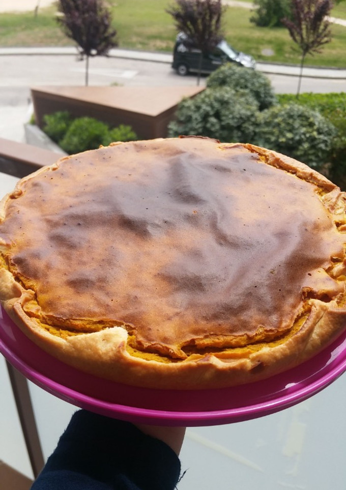 Una foto de Tarta de calabaza