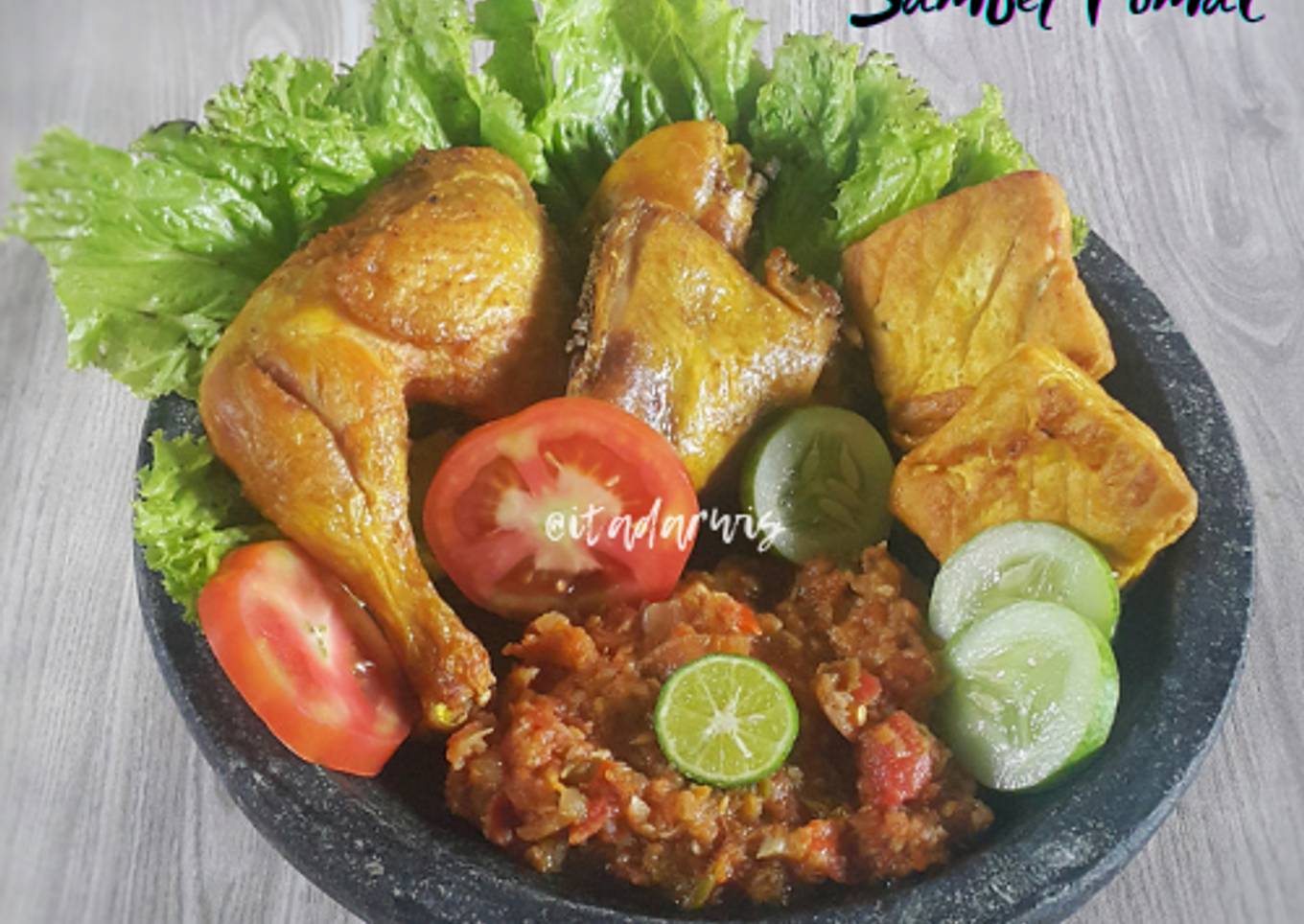 Ayam Goreng Sambel Tomat