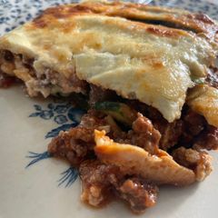 A picture of Low carb lasagne.