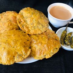 Bajra Methi Puri A picture of Bajra Methi Puri.