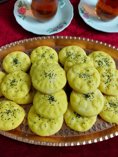 عکسی از دستور شیرینی زعفران و گلاب