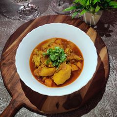 A picture of Mix vegetable curry.