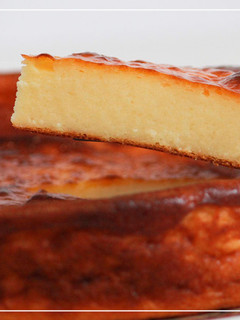 Una foto de Tarta de queso philadelphia con yogur al horno