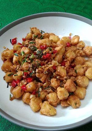 Foto resep 03. Putih Telur Cabe Garam #menudiet #menumurmer