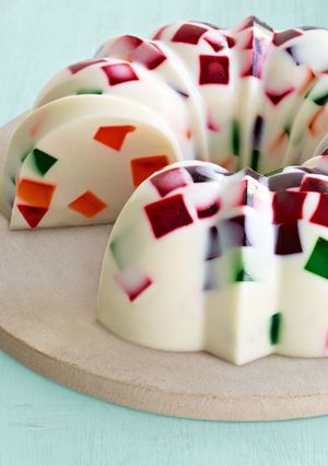 Una foto de Gelatina de mosaico