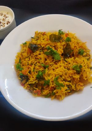 A picture of Tomato Rice.