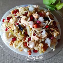 A picture of Farali Bhel/ Foxnuts Bhel.
