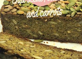 Best Recipe Quinoa bread with chia seeds zucchini and carrots Delicious and Healthy Best Recipe Quinoa bread with chia seeds zucchini and carrots Delicious and Healthy