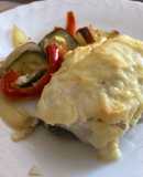 Bacalao al horno súper ali-oli