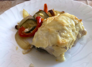 Foto principal de Bacalao al horno súper ali-oli
