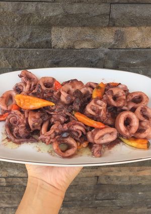 Foto resep Cumi Tumis Asam Simple