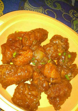 Foto resep Ayam Crispy Saus Tiram Pedas Mantap