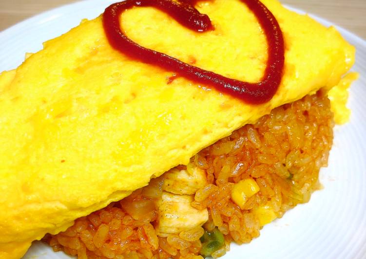 How to Prepare Award-winning Chicken rice with omelette