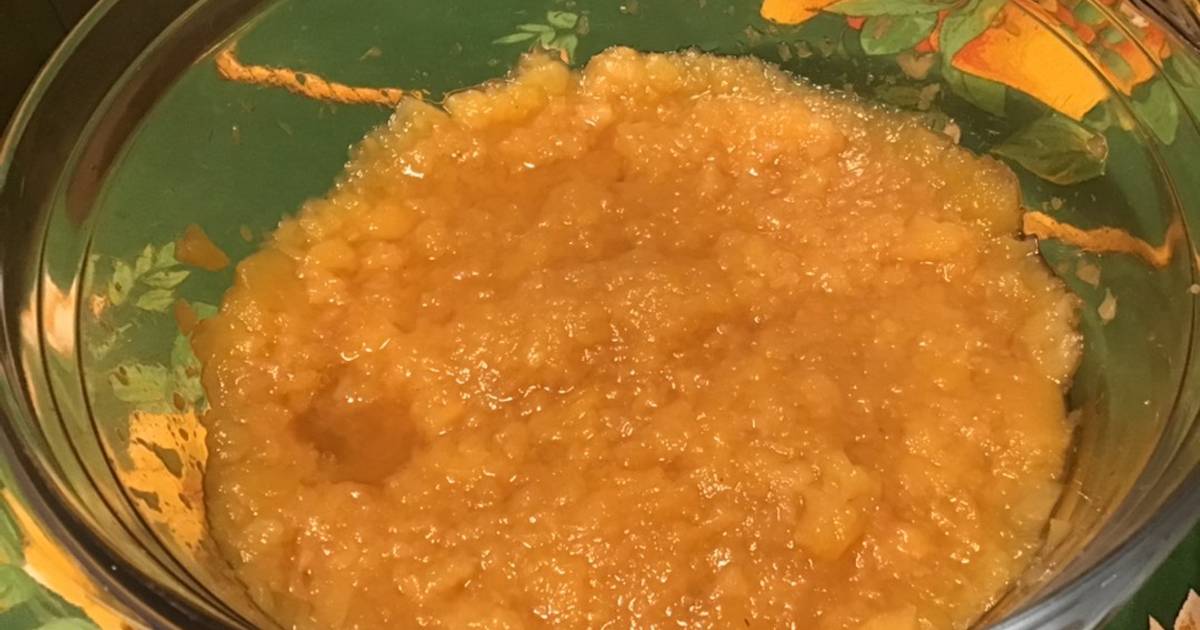 Compote de pommes à l'abricot de Mila Skull Cookpad