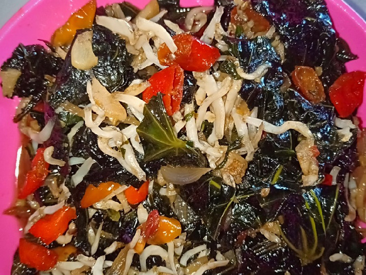 Bagaimana Menyiapkan Oseng daun pepaya teri Medan, Enak