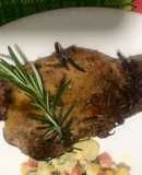 Chuleta de cerdo al romero