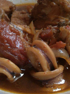Foto resep ayam cumi kuah kecap wijen