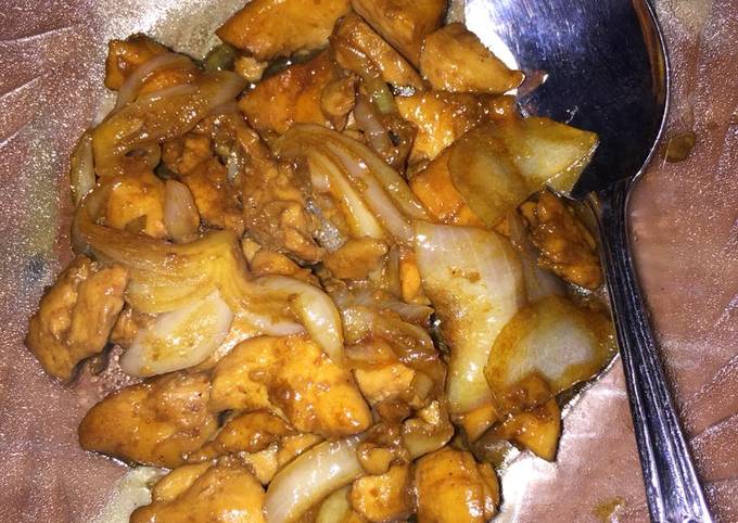 Ayam teriyaki simple